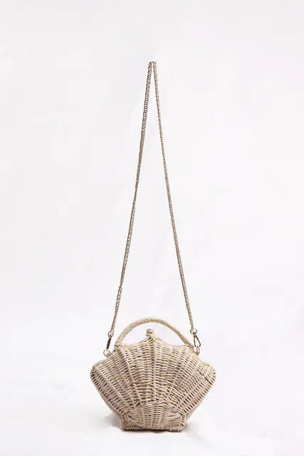 Beachside Bun Straw Bag