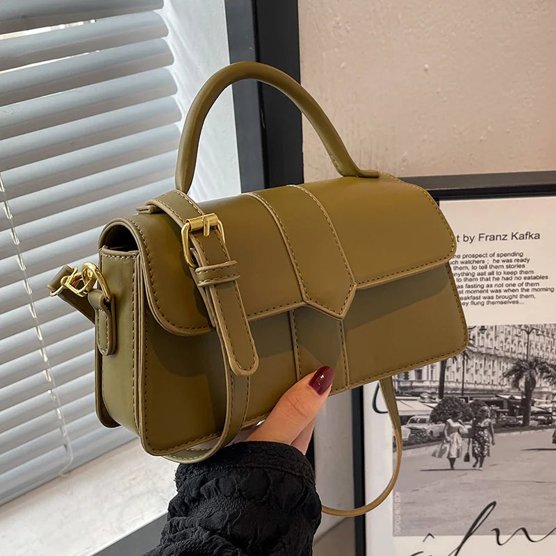 Women's Fashionable All-Match Commuter Messenger Bag - Versatile Shoulder Bag