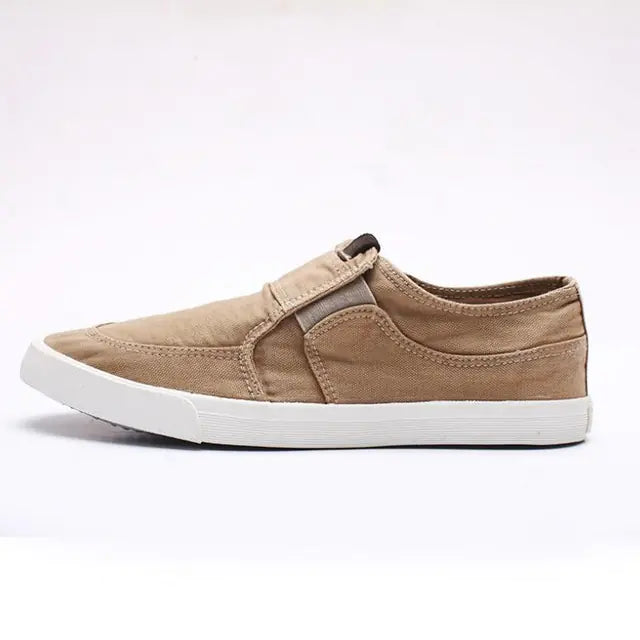 Men's Breathable Canvas Skateboard Casual Shoes