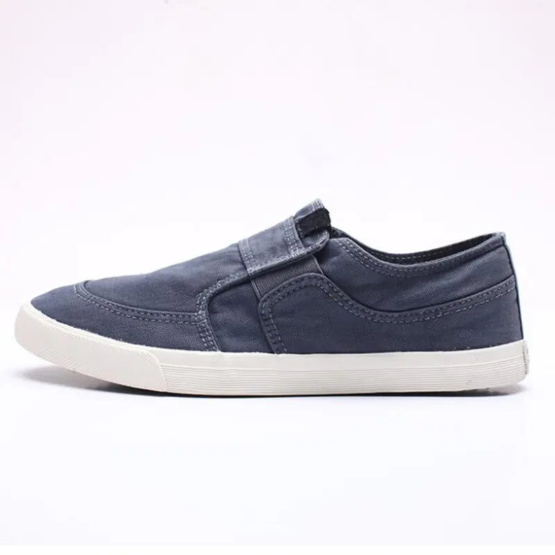 Men's Breathable Canvas Skateboard Casual Shoes