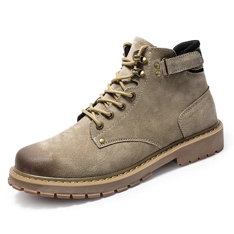 Men's Casual Martin Boots - Stylish Winter Ankle Boots | Waterproof Cold Weather Shoes