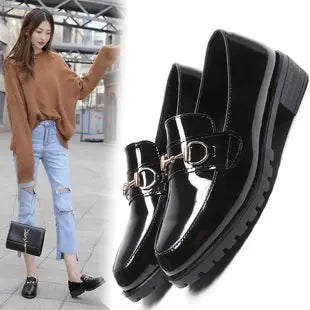 Women's Thick-Soled British Style Casual Shoes