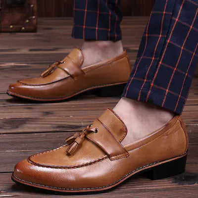 Casual Shoes, New Autumn Leather Men’s Loafers