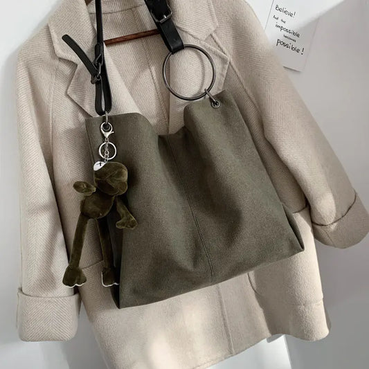 Trendy Fashion Crossbody Canvas Bag