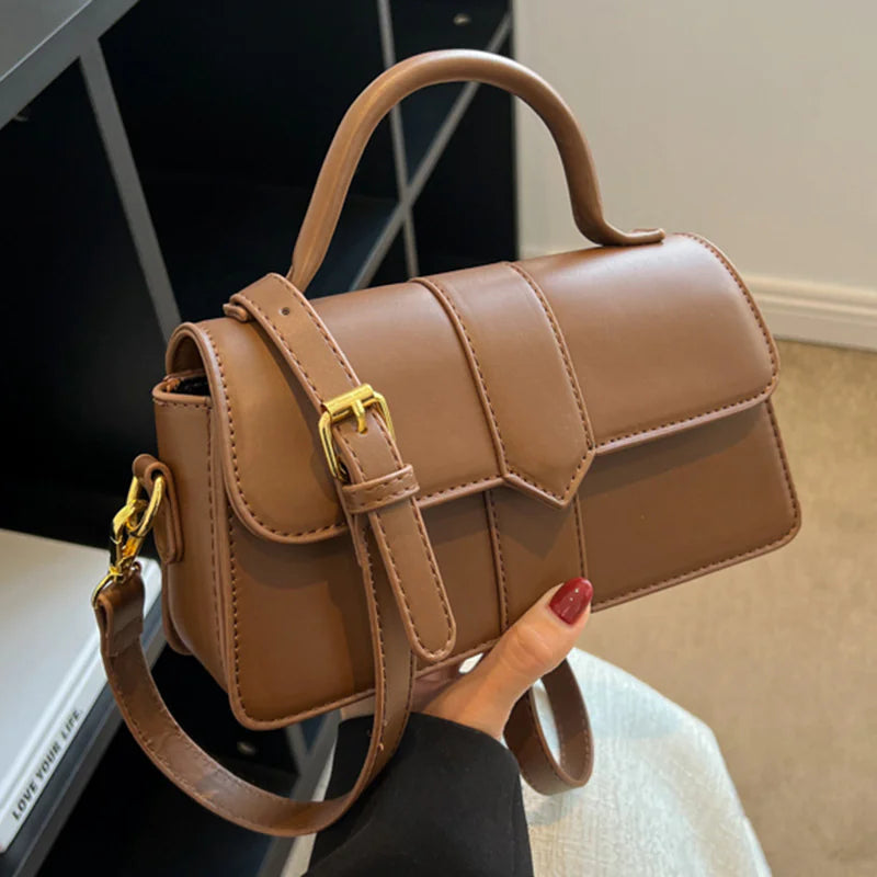 Women's Fashionable All-Match Commuter Messenger Bag - Versatile Shoulder Bag
