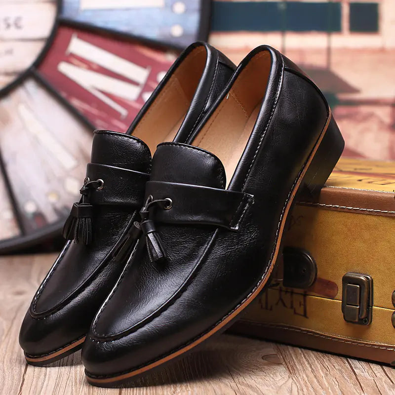 Casual Shoes, New Autumn Leather Men’s Loafers