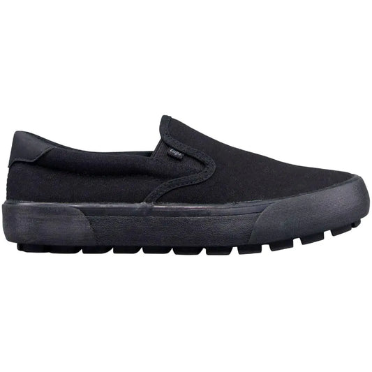 Lugz Women's Delta Slip-On Sneaker Black 6.5M | Durable Lug Outsole Casual Shoes