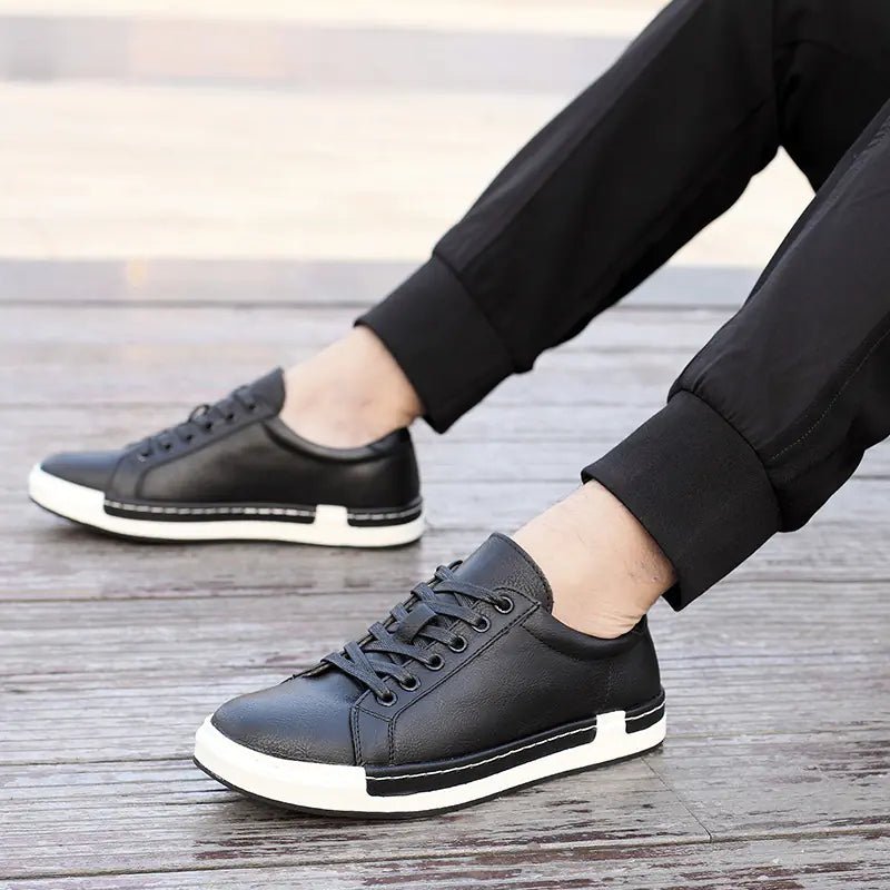 Men's Versatile Casual Leather Skate Shoes - Multi - Purpose Footwear | Gotaar - Gotaar
