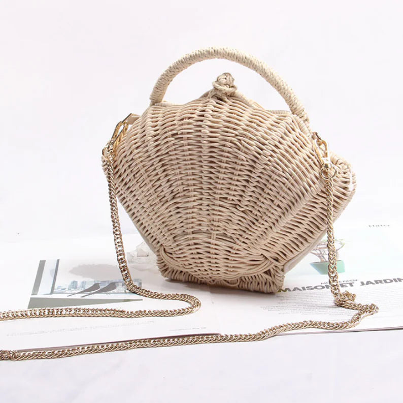 Beachside Bun Straw Bag