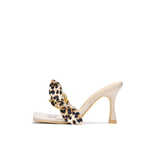 Cape Robbin Concur Clear Heel Sandals - Transparent Square Toe Stiletto Heels with Bow