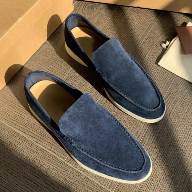 Men's Lightweight Summer Loafers - Breathable Slip-On Casual Shoes