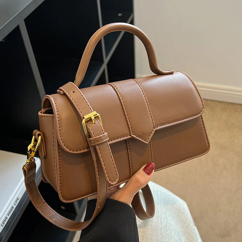 Women's Fashionable All-Match Commuter Messenger Bag - Versatile Shoulder Bag