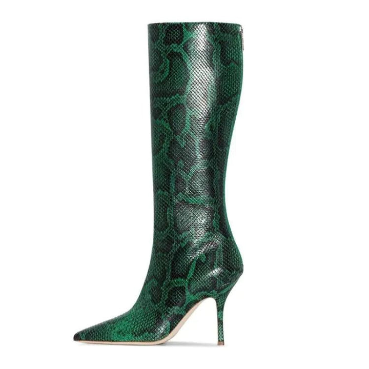 Chic Stiletto High Boots for Women - Gotaar