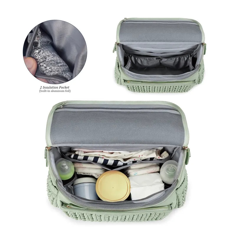 Vast Trek Insulated Waterproof Diaper Backpack