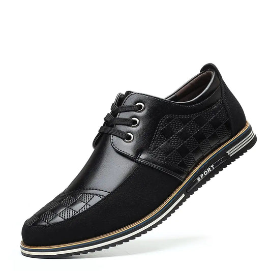 Men's Trendy Lattice Design Casual Shoes - Breathable Hiking Sneakers
