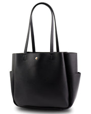Hoylake Faux Leather Tote Bag - Large Capacity Women's Shoulder Bag
