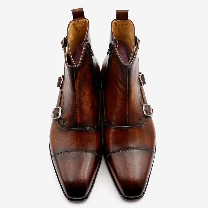 Handmade Leather Casual Shoes - Premium Breathable Men's Dress Shoes - Gotaar