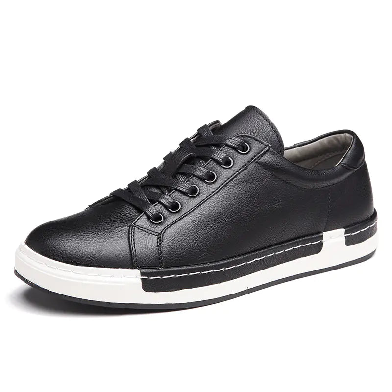 Men's Versatile Casual Leather Skate Shoes - Multi-Purpose Footwear | Gotaar
