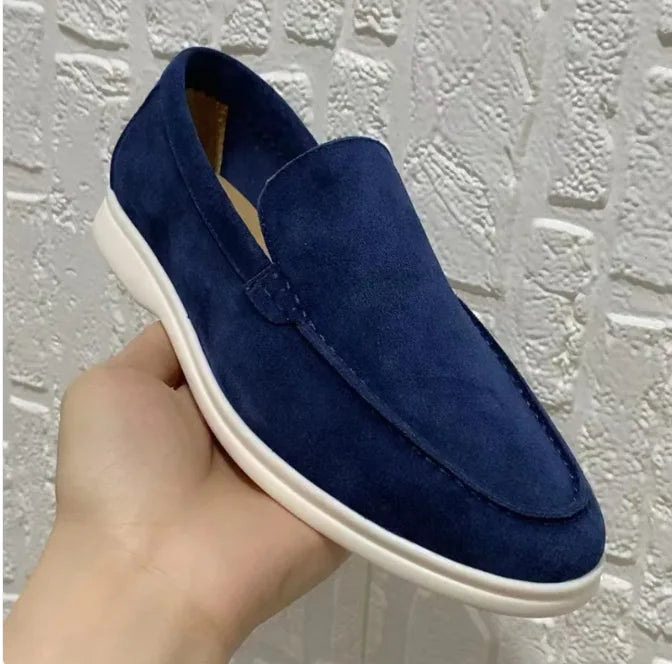 Men's Lightweight Summer Loafers - Breathable Slip-On Casual Shoes