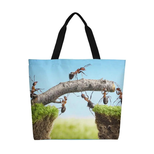 Muishi Large Women's Canvas Tote Bag