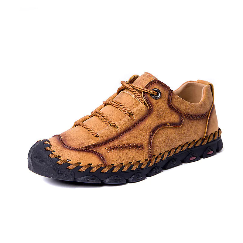 Handmade Soft-Sole Leather Loafers - Premium Men's Casual Comfort Shoes