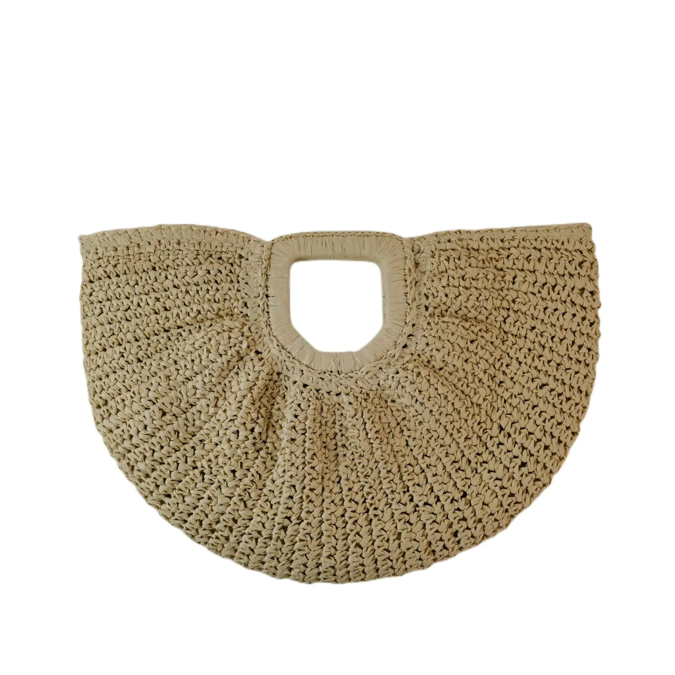 Women's Summer Straw Woven Tote Bag - Large Capacity