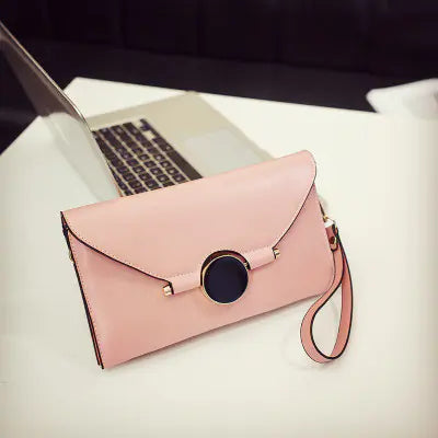 Chic Soft Leather Envelope Handbags