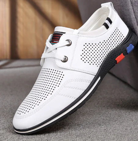 Seneca Casual Shoes - Premium Cowhide Leather with Non-Slip Sole