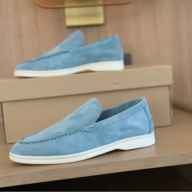 Men's Lightweight Summer Loafers - Breathable Slip-On Casual Shoes