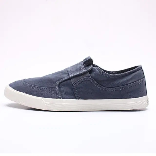 Men's Breathable Canvas Skateboard Casual Shoes