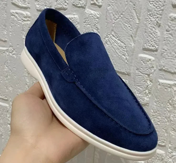 Men's Lightweight Summer Loafers - Breathable Slip-On Casual Shoes