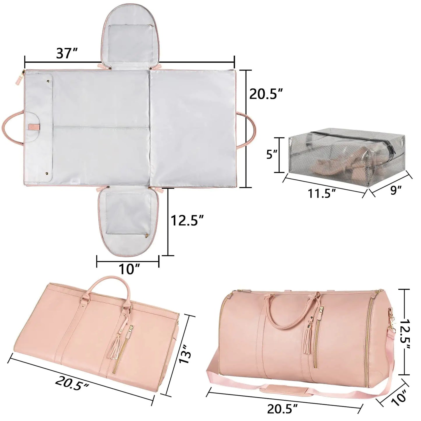 Chic Waterproof Travel Tote for Women