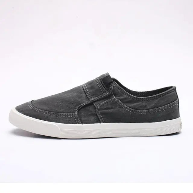 Men's Breathable Canvas Skateboard Casual Shoes