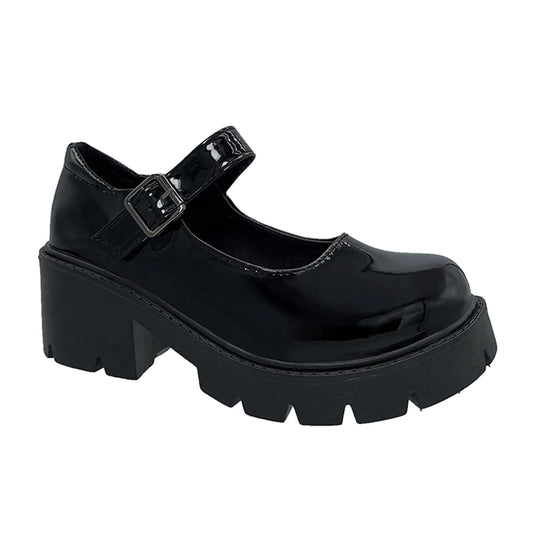 UOQAPRE Mary Jane Shoes for Women - Chunky Heel Oxford Dress Shoes