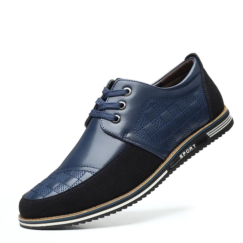 Men's Trendy Lattice Design Casual Shoes - Breathable Hiking Sneakers