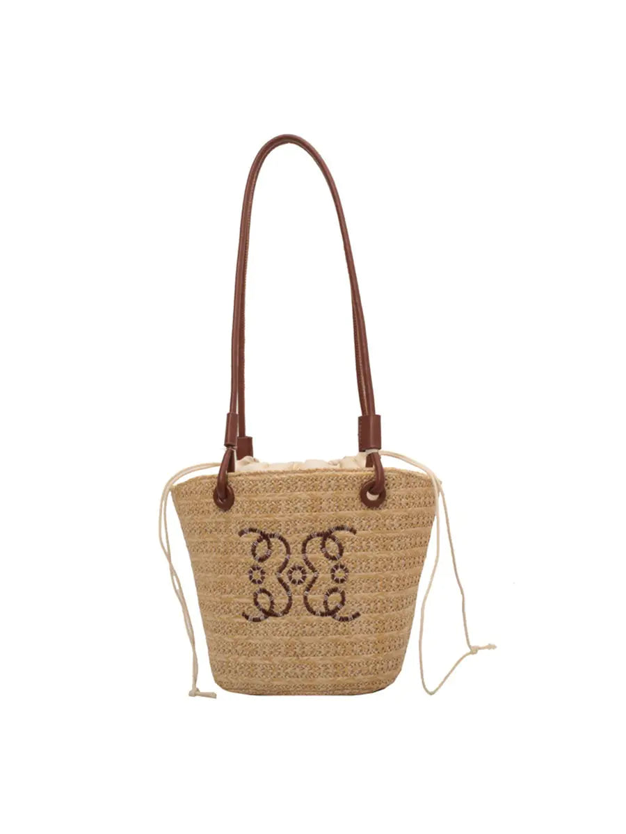 2025 Women's Straw Tote Bag - Large Summer Woven Bucket Bag | Gotaar