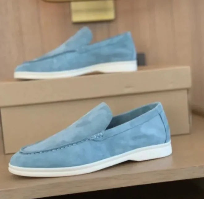 Men's Lightweight Summer Loafers - Breathable Slip-On Casual Shoes