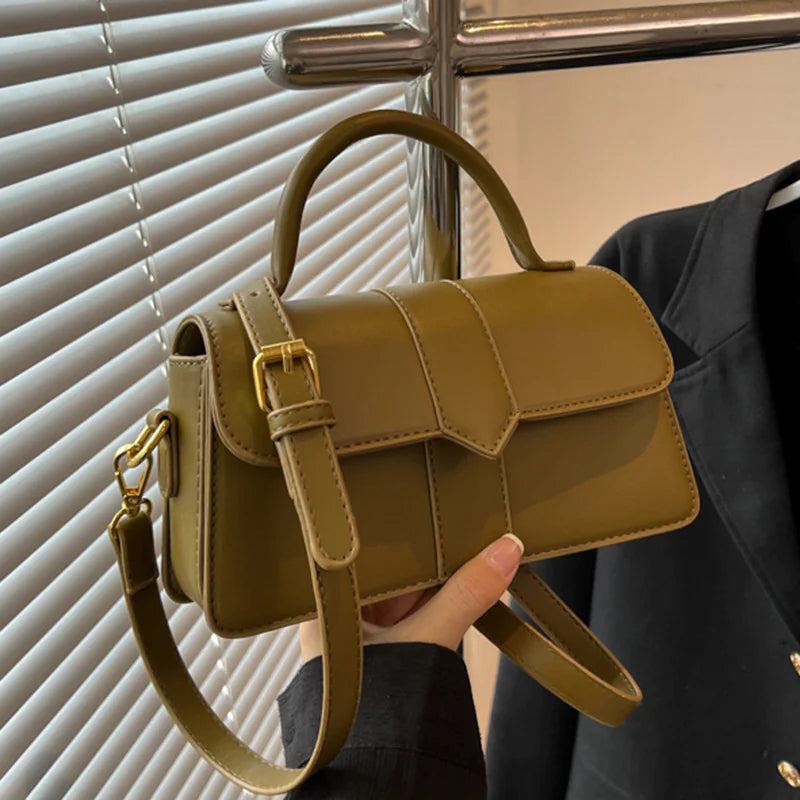 Women's Fashionable All-Match Commuter Messenger Bag - Versatile Shoulder Bag