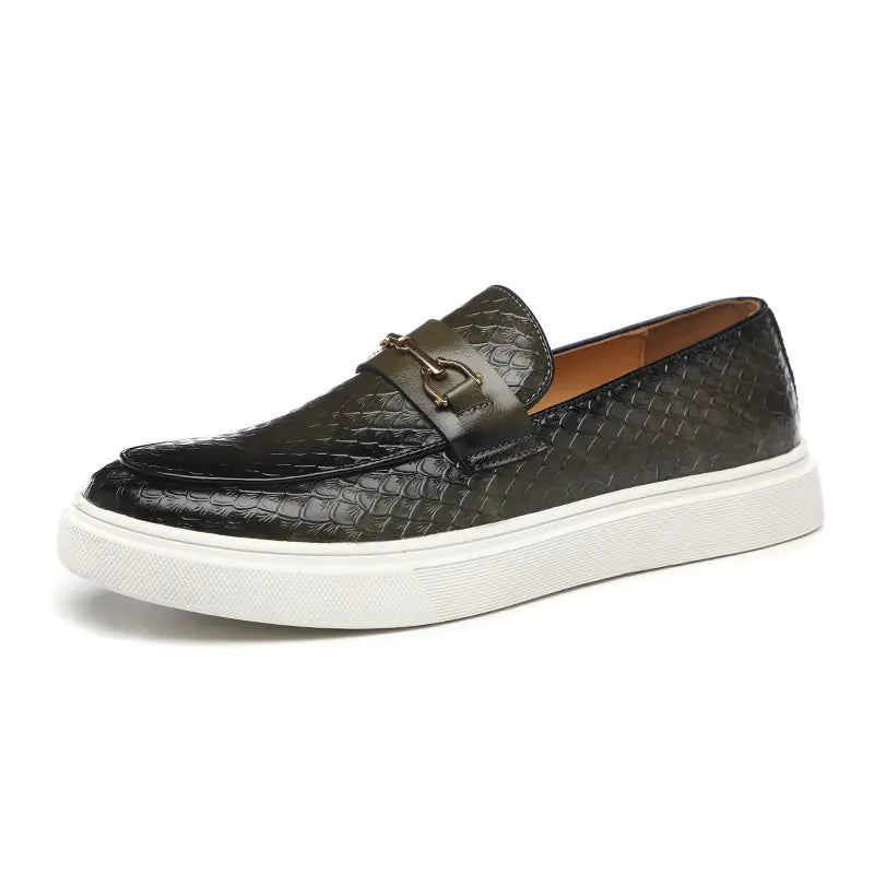 Premium Breathable Business Casual Shoes - Men's Summer Leather Footwear