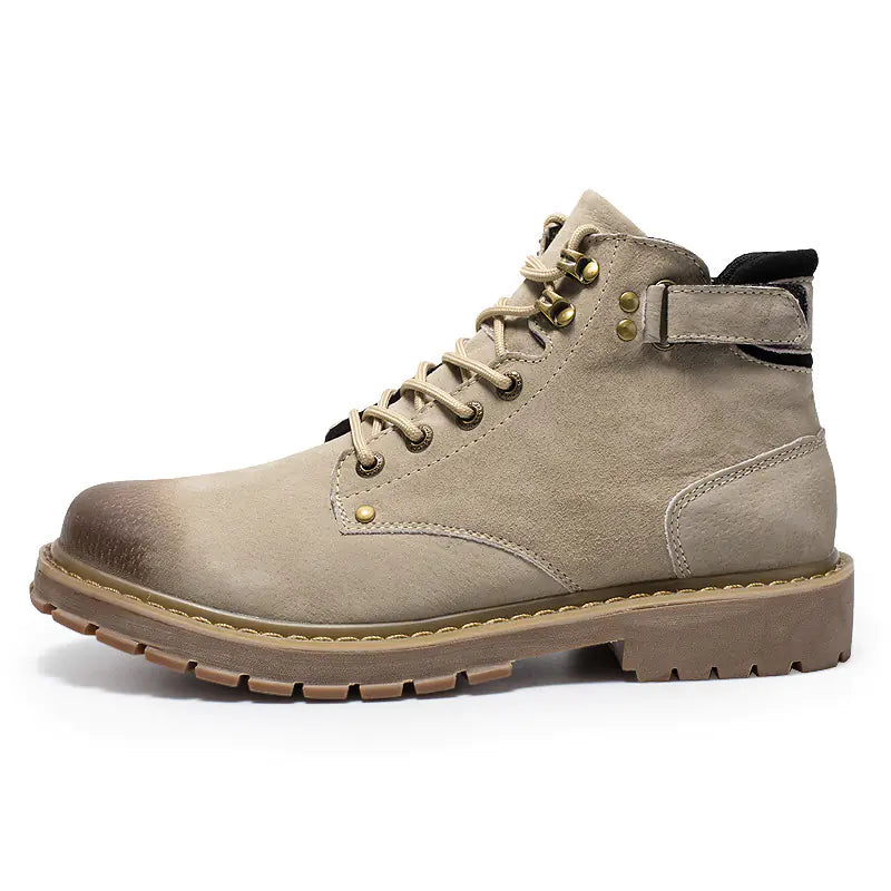 Men's Casual Martin Boots - Stylish Winter Ankle Boots | Waterproof Cold Weather Shoes