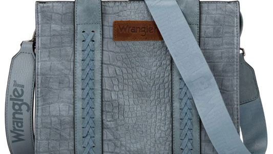 Wrangler Tote Bag for Women - Versatile Top Handle Satchel Shoulder Bag with Crossbody Strap