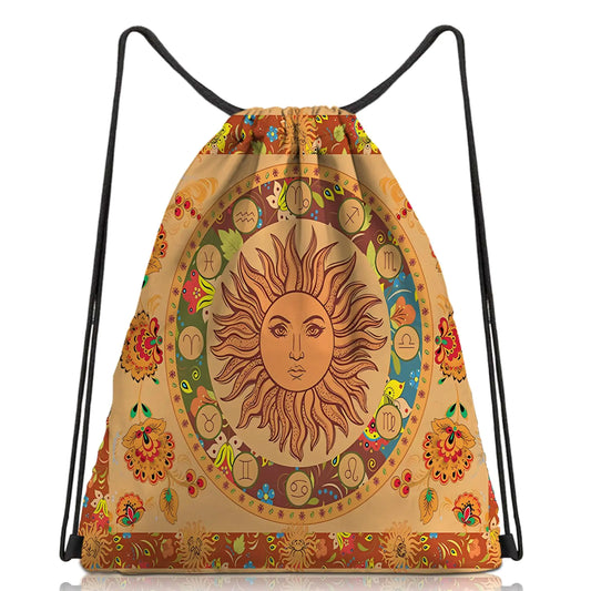 Unisex Waterproof Drawstring Backpack