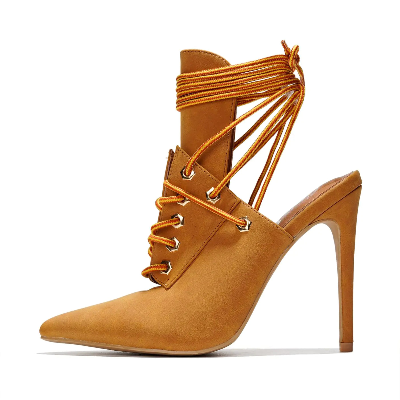 Cape Robbin Raphaela Strappy Stiletto Heels - Women's Sexy High Heel Sandals